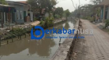 Diduga Pengurangan Volume Plengsengan Bringin Bendo Berpotensi Rawan Rusak.
