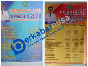 Miris ! Penjelasan Kades Suruh Terkesan 'Membingungkan' Publik.