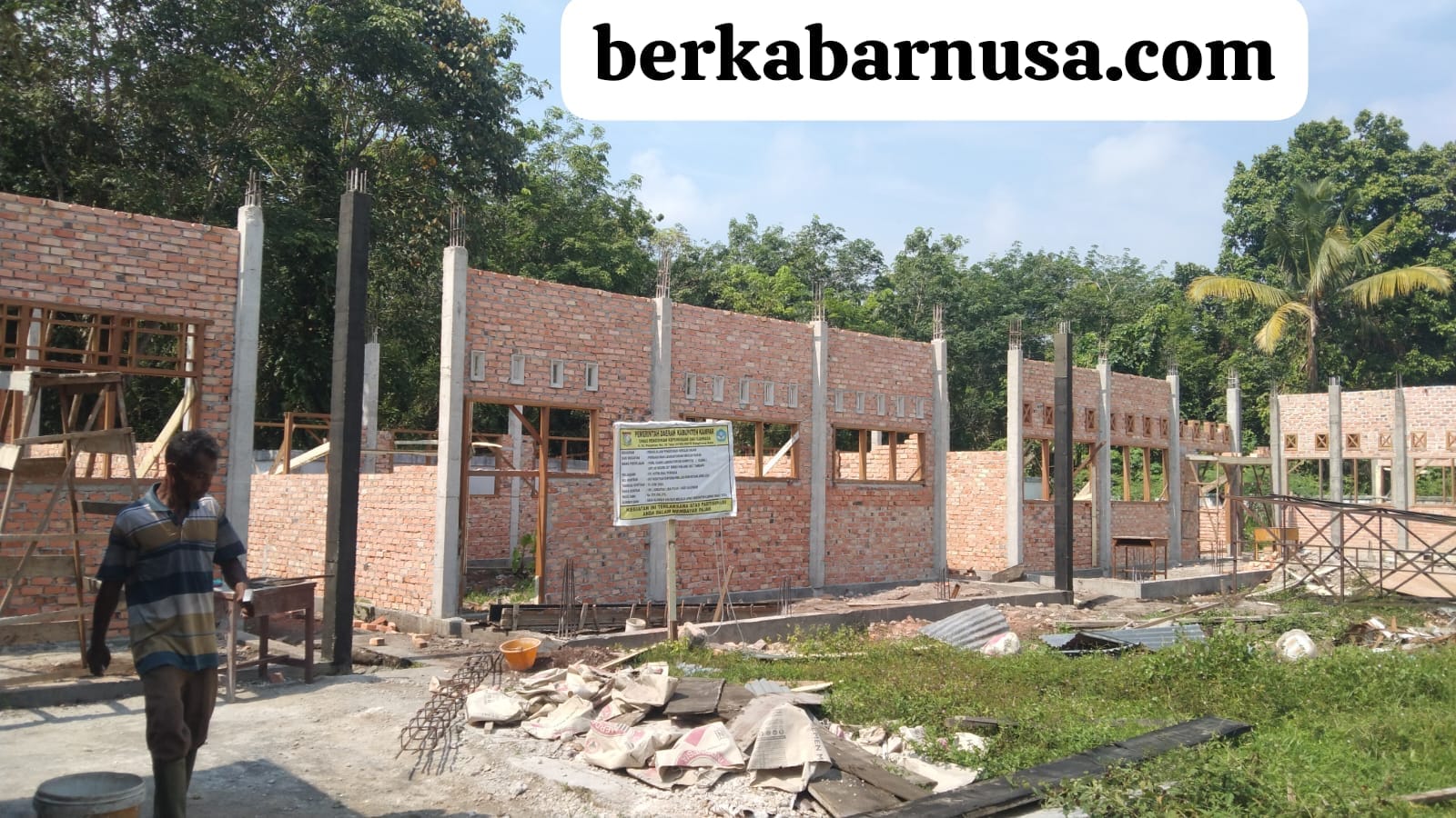 Bantuan DAK 2024, SDN 007 Rimbo.Panjang Dibangun 8 Lokal Baru, 5 Rehap, Pustaka, Ruangan Guru hingga Labor Komputer