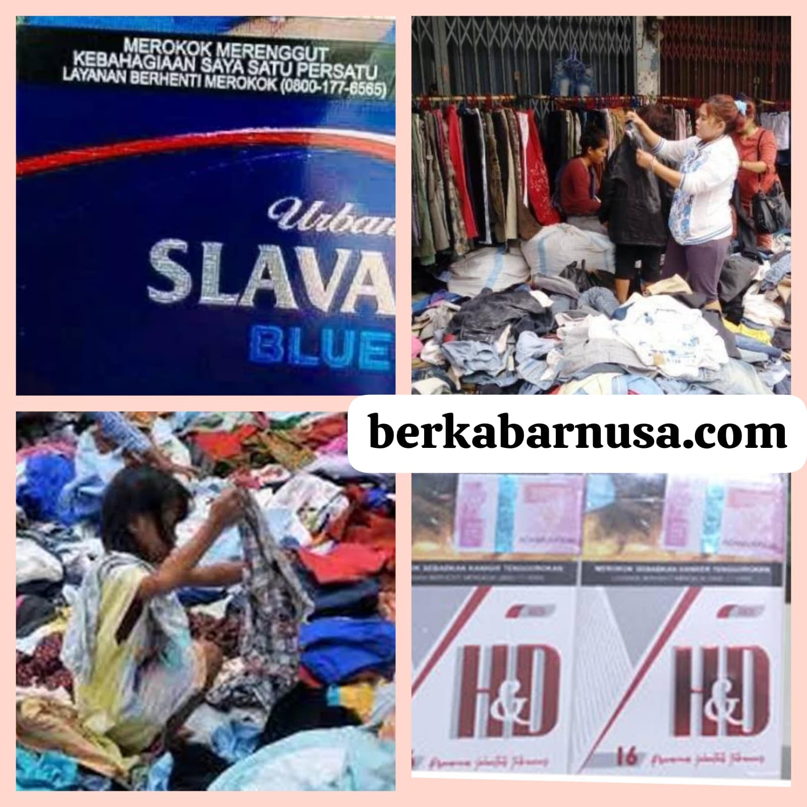 Rokok Ilegal Lalu Baju Sampah 'Serang' Riau, Kinerja Bea Cukai atau APH Jadi Tanda Tanya?