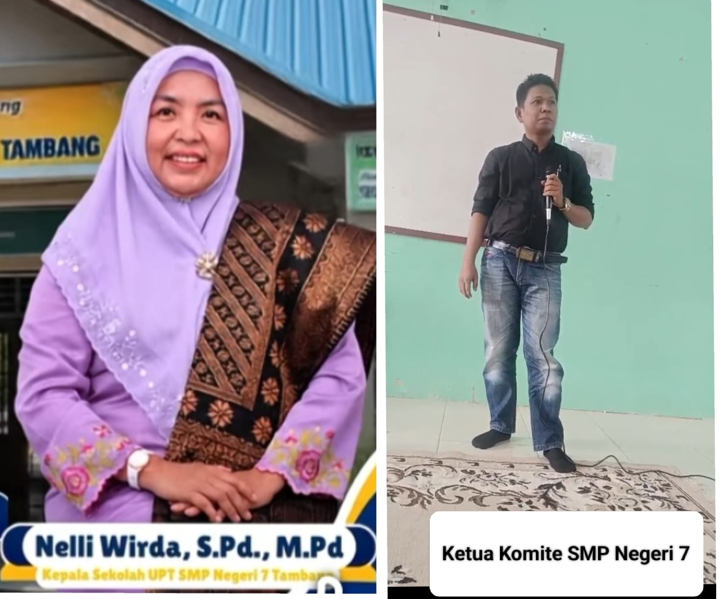 Bisnis Seragam, Kepsek dan Komite SMPN 7 Tambang Diduga Tantang  Aturan Menteri Pendidikan  Nomor 50 Tahun 2022