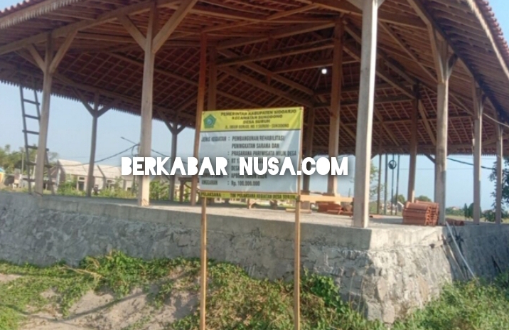 Dituding Kepala Desa Suruh Sukodono  Diduga Terlibat Korupsi Pembangunan Puja Sera.