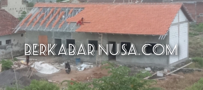 Pembangunan TK Jumput Rejo Sukodono Di Sorot Media Dan LSM.