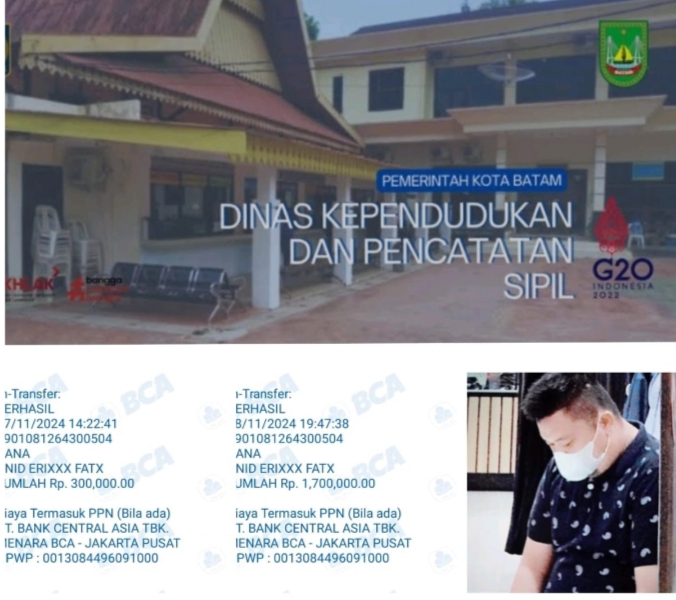 Oknum Satpol PP Batam Diduga Pungli Dan Ancam Warga,Uang Melayang KTP Tak Kunjung Selesai.