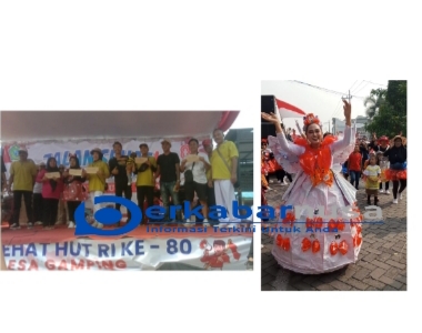 Luar Biasa ! Karnaval Dihadiri Ribuan Warga Desa Gamping Meriahkan HUT RI Ke 80 Tahun.