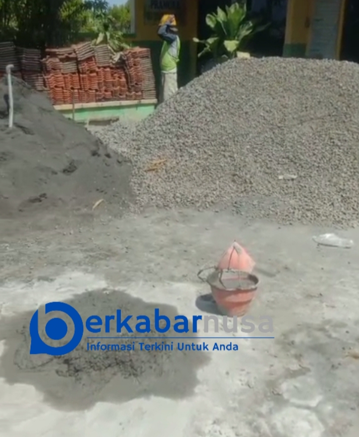 Pembangunan Diduga Asal Jadi,Kepsek Dikonfirmasi Terkesan  Menghindar,Ada Apa?.
